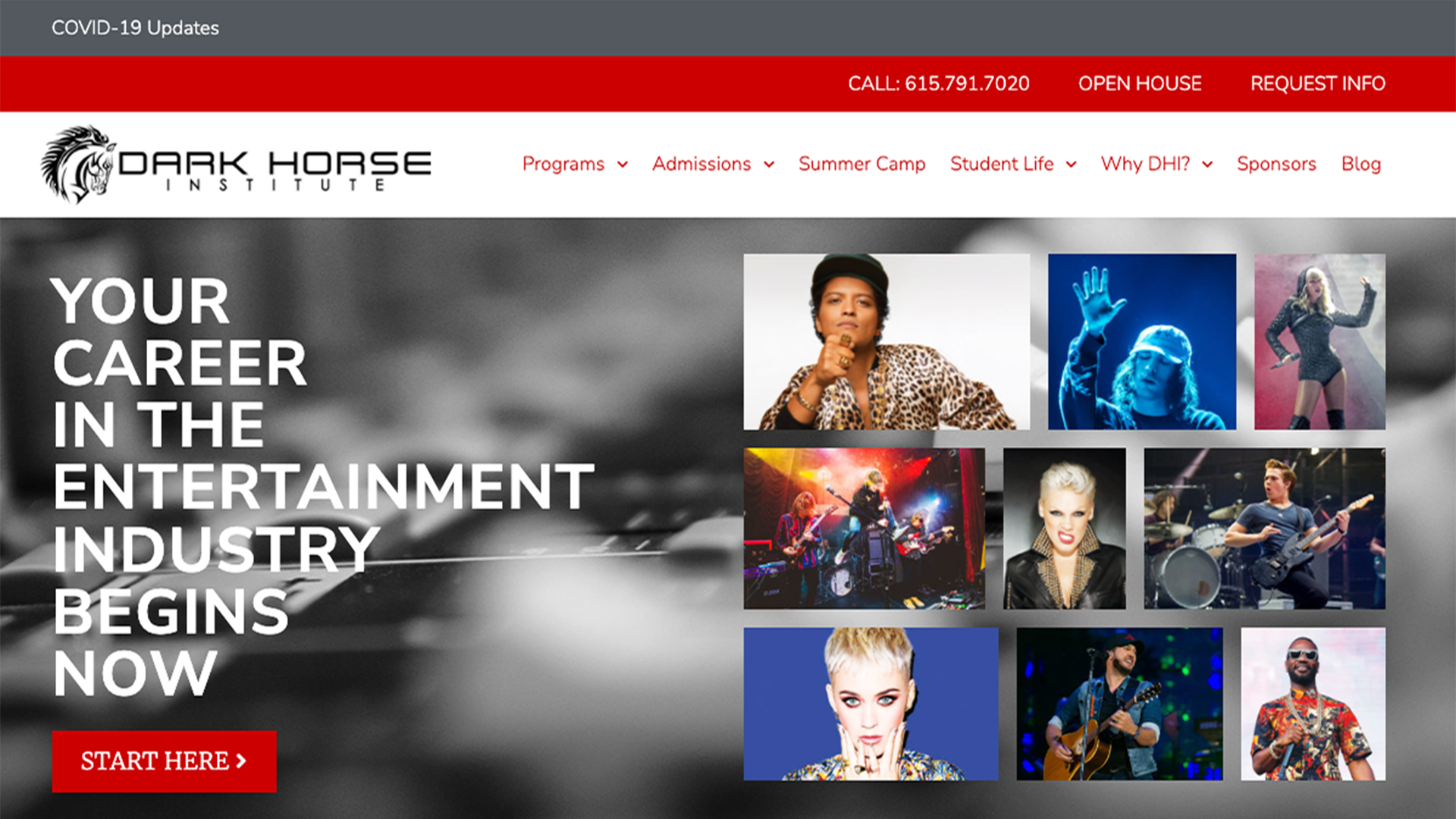 Dark Horse Institute Website