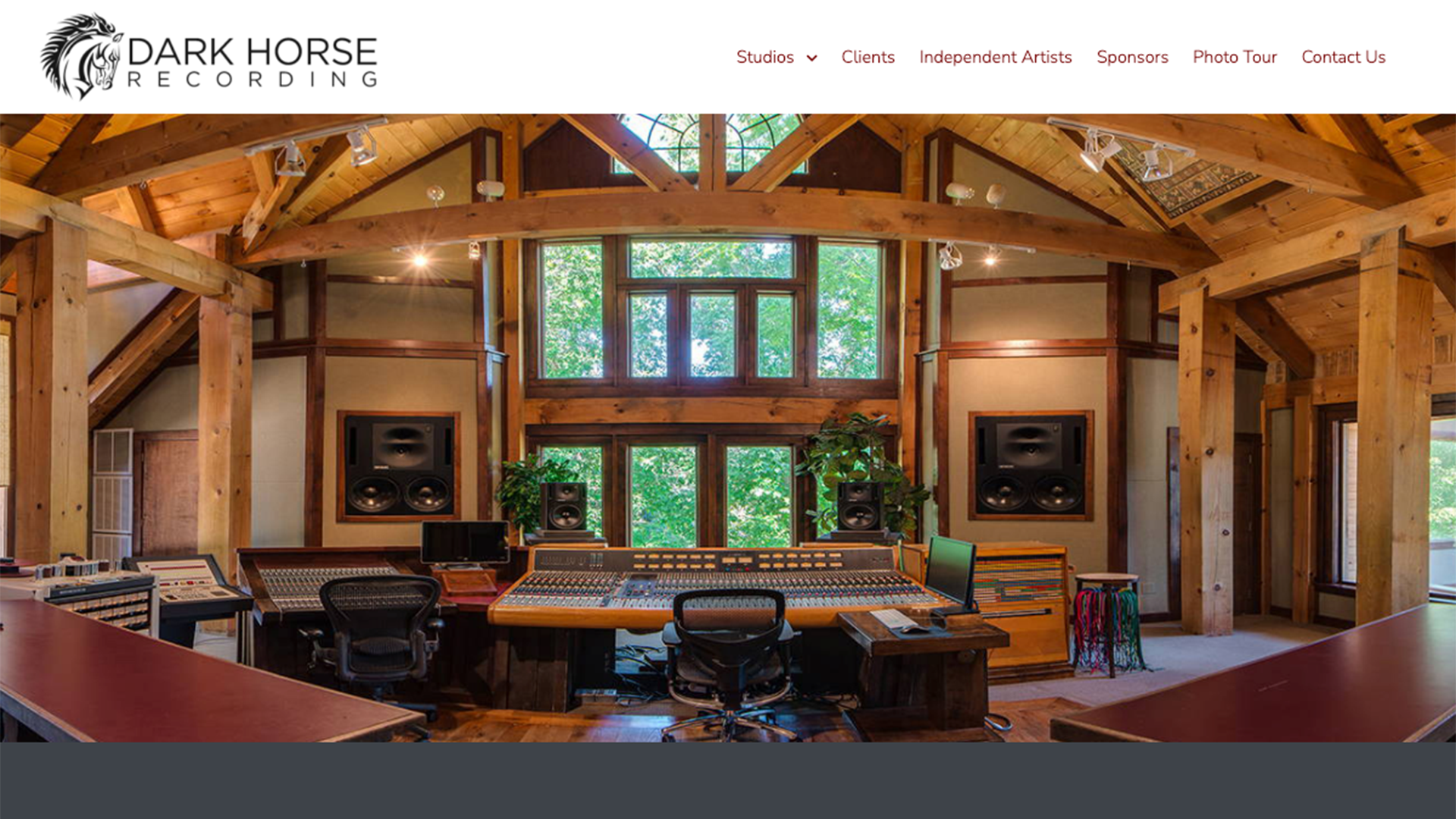 Dark Horse Recording Website